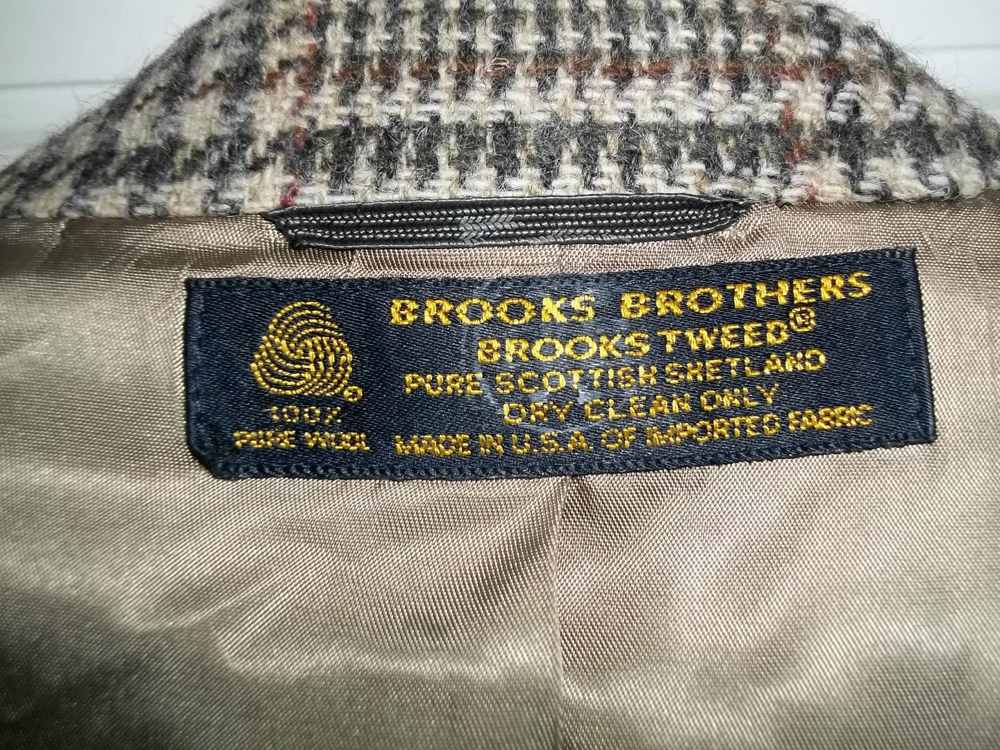 brooks brothers shirt labels